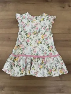 ラルフローレン　花柄コットンワンピース 90cm