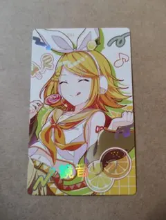 プロセカ 鏡音リン バースデー エピカ 箔押し