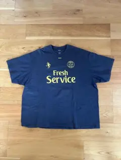 Fresh Service ネイビー Tシャツ
