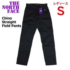 <新品>レディースSサイズ　ノースフェイスパープルレーベル　チノパンツ　ブラック