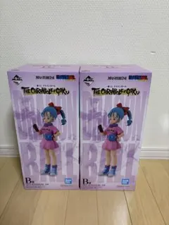 一番くじ THE CHRONICLE OF GOKU B賞 ブルマ 2体セット - メルカリ