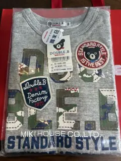【値下済み】DOUBLE.B mikihouse カラフルTシャツ 未使用