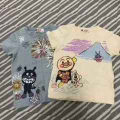 アンパンマン　和柄　Tシャツ　2枚セット　100 訳あり