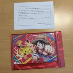 ワンピース ポケモン ポストカード 週刊少年ジャンプ×Pokémon 当選品
