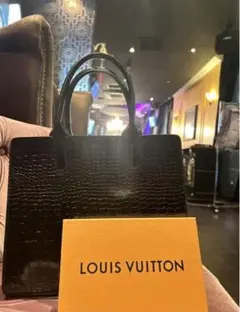 在庫残り小 1点限り 即日発送可能 ハイブランド クロコ柄 トートバッグ