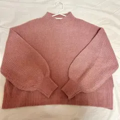 earth music&ecology FLUFFYハイネックプルオーバー