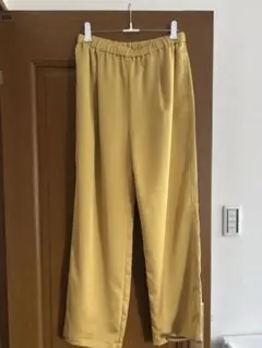 United arrows green label サテンイージーパンツ