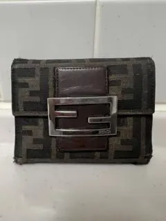 FENDI 三つ折り財布 FFロゴデザイン