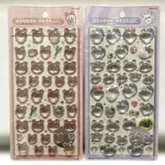 ちいかわ　ボンボンドロップシール　古本屋　モモンガ