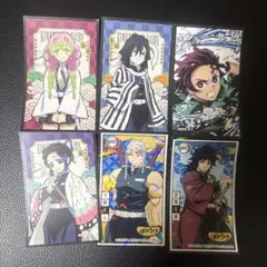鬼滅の刃 シール 6枚セット