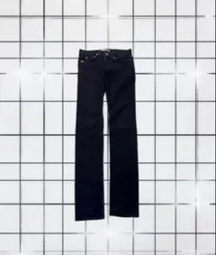 HELMUT LANG ブラックデニムパンツ イタリア製のサムネイル