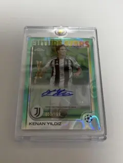 199シリ ケナン ユルディズ 直筆サイン topps chrome 24-25