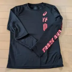 ASICS トレーニング ロングスリーブ Tシャツ M ブラック