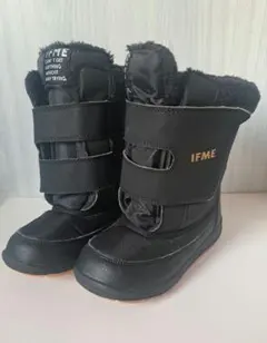 １９cm　IFME ブラック スノーブーツ 子ども用