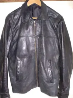 【お求め易くなりました】ブラックレザージャケット