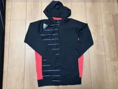 アディダス TF ジップアップパーカー 黒 Sサイズ