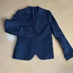 ネイビー ストライプ スーツジャケット