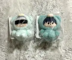 呪術廻戦　はぐはぐみー　B賞 ぬいぐるみマスコット 五条悟　伏黒恵