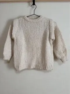 ZARA クリーム色 ニットセーター