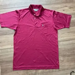 Munsingwear メンズ ゴルフ ポロシャツ レッドのサムネイル