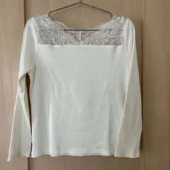 レースインナー長袖