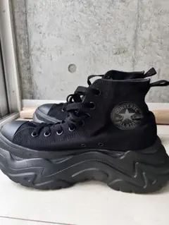 CONVERSE ALL STAR 厚底 ハイカット ブラックのサムネイル