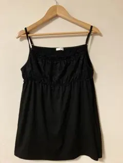 ブラックキャミソールLL(l110)のサムネイル