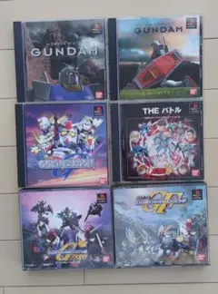 ガンダム 中古ソフト まとめ売り プレイステーション