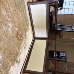 茶道具 風炉先屏風 両面使い