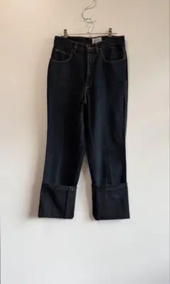 80s Calvin klein デニムパンツ 濃紺 hooked