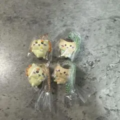 ちいかわマスコットつきビスケット　くりまんじゅう・シーサー