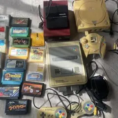 【お宝ソフト有】レトロゲームセット スーファミ/ドリキャス/ディスクシステム