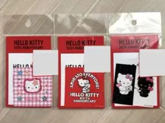 HELLO KITTY 50TH ANNIVERSARY シール 3枚セット