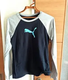 Puma 長袖Tシャツ ネイビー/グレー