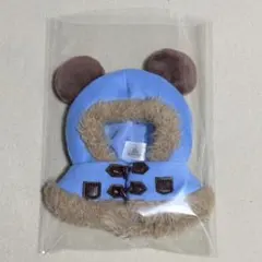 ディズニーストア ダッフルコート シークレットポンチョ 水色 青
