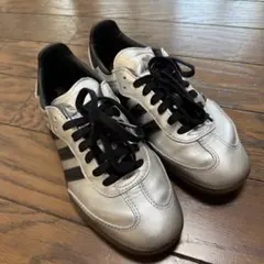 adidas samba シルバー　26cm