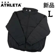 未使用級✨ATHLETA アスレタ　中綿ウォームジャケット M ブラック　黒 ATHLETA（アスレタ） 中綿ウォームジャケット 【ATHLETA|アスレタ
