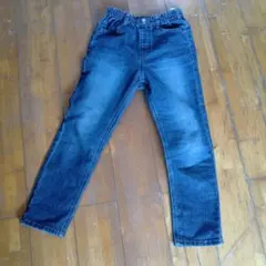 130サイズ ダークブルー ロングパンツ