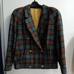 BURBERRY'S【ノバチェック金ダブルボタンジャケット ハーフパンツ】