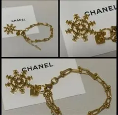 シャネル ホリデー 2024 スノーフレーク チャーム ブレスレット