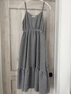 ギンガムチェックキャミワンピース Ray Cassin