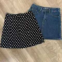 ミニスカート　2点セット