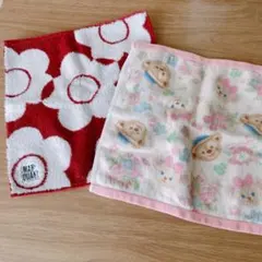 MARY QUANT ハンカチ　ダッフィー　シェリーメイ　ディズニー　ハンカチ