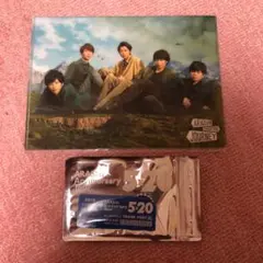 嵐を旅する展覧会　クリアファイルＡ5集合  5×20 会場限定アクリルプレート