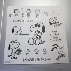 PEANUTS×Yu Nagaba ステッカー　UNIQLO　長場雄　スヌーピー