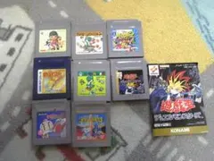 ゲームボーイ　8本セット　ポケモン　ヨッシー　ボンバーマン　遊戯王　SDガンダム
