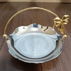 MIKIMOTO ミキモト アクセサリートレイ リボン パール