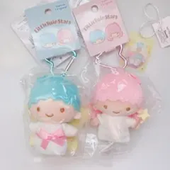 サンリオ キキララ マスコット リトルツインスターズ ハートカラビナ ストラップ