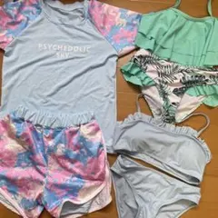 140 水着3点セット