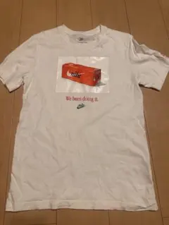 Nike プリントTシャツ S ホワイト
